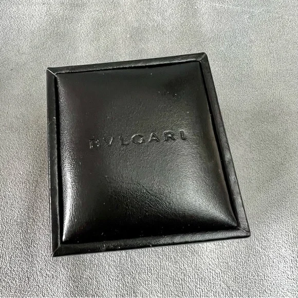 BULGARI Ring Box + Outer Box 2.80x2.75x2.5 inches